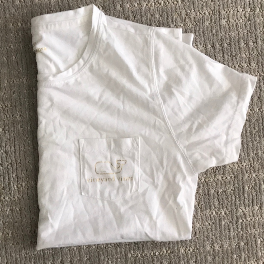 Vineyard vines small women’s white t